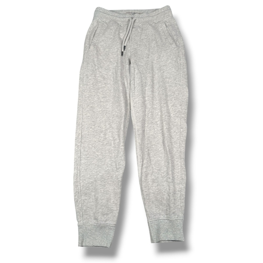 Faherty High Standard Sweatpant Joggers Men's XS Antique Ivory Heather Gray Pant